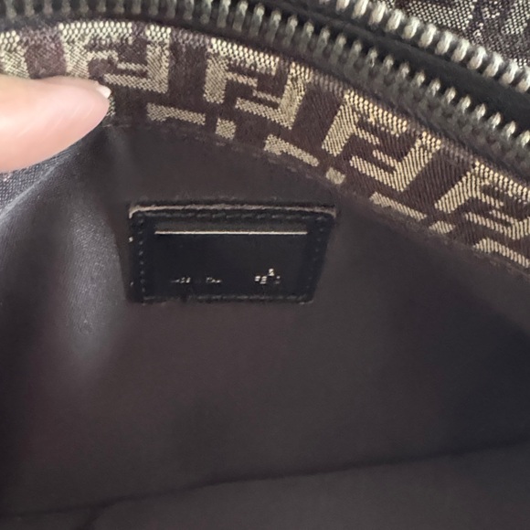 Fendi Zucca tote Brown and Cream Tote - Picture 4 of 9